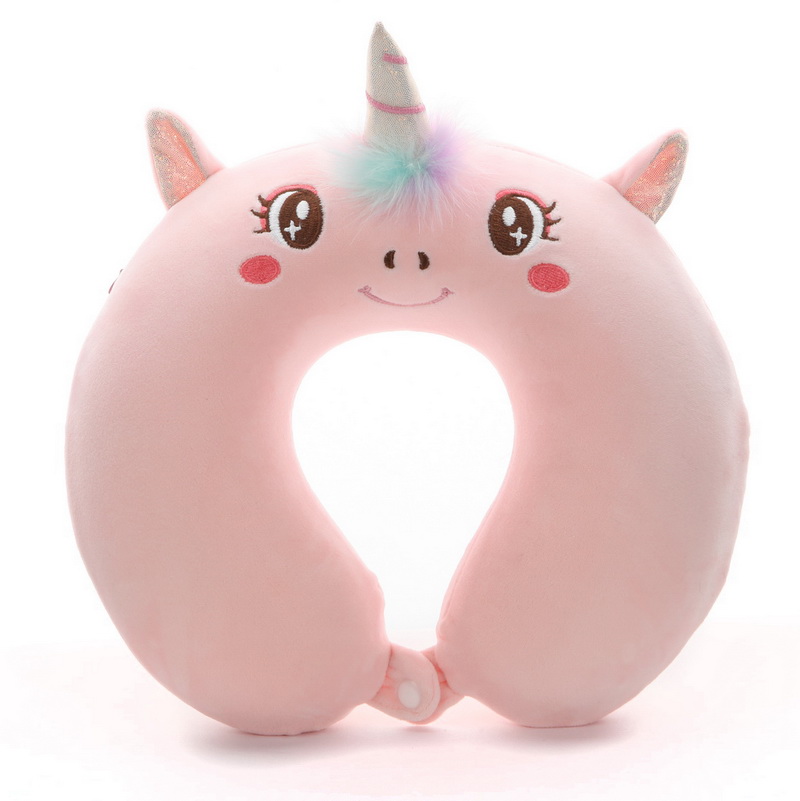 unicorn travel neck pillow